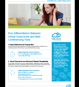 5DifferentiatorsWebConferencingvVirtualTraining - CoSo Cloud | Secure ...