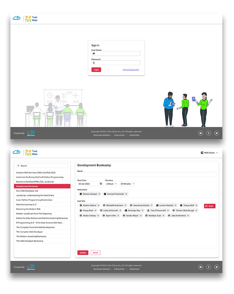 CoSo Task Mate Examples