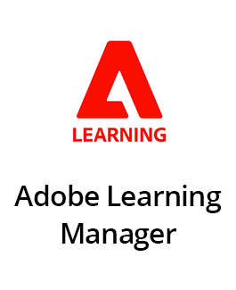 Adobe Learning Manager button